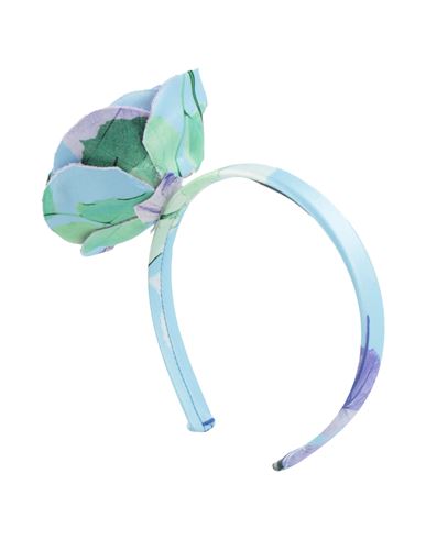 Petit Babies'  Toddler Girl Hair Accessory Sky Blue Size - Textile Fibers In Multi