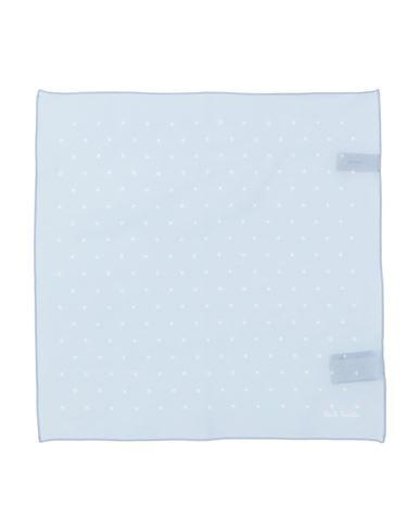 Paul Smith Woman Scarf Sky Blue Size - Cotton