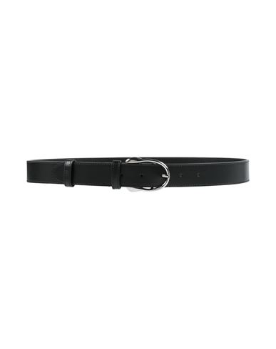Jacquemus Woman Belt Black Size 38 Calfskin