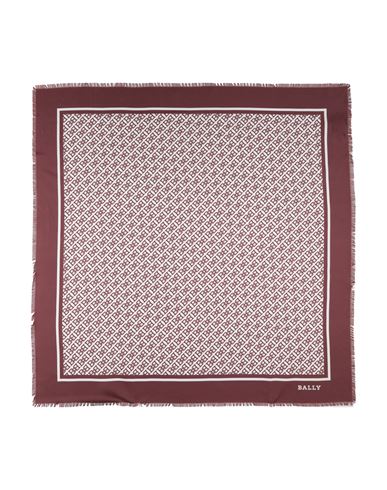 Bally Woman Scarf Chocolate Brown Size - Silk