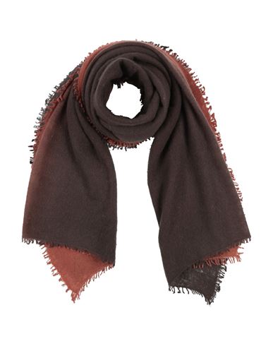 Mirror In The Sky Woman Scarf Brown Size - Cashmere