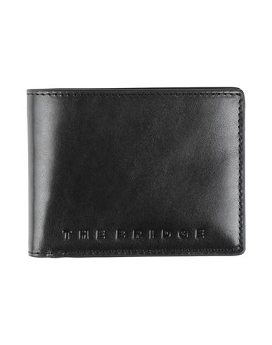 The Bridge Man Wallet Black Size - Leather In Black