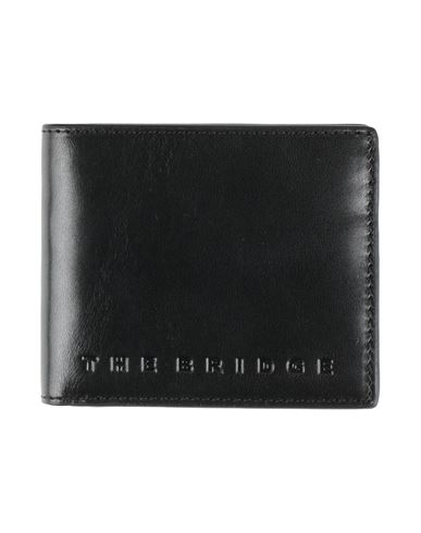 The Bridge Man Wallet Black Size - Leather