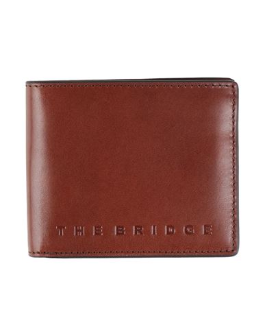 The Bridge Man Wallet Brown Size - Leather