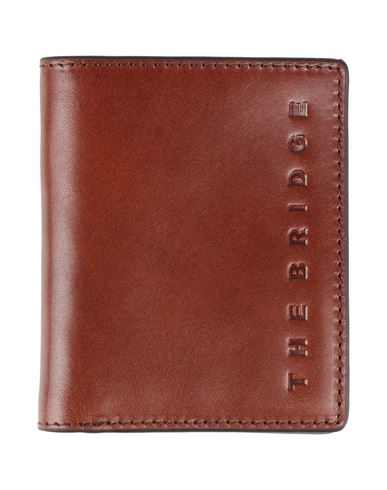 The Bridge Man Wallet Brown Size - Leather