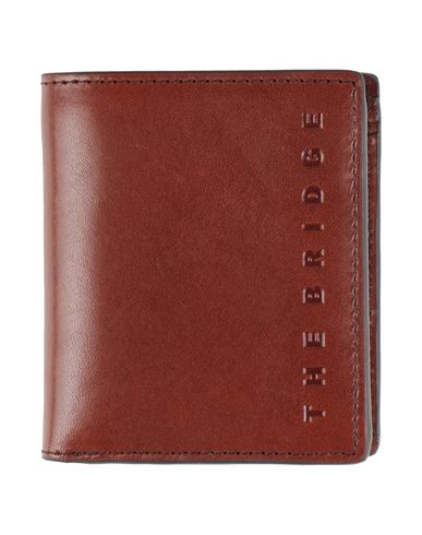 The Bridge Man Wallet Brown Size - Leather