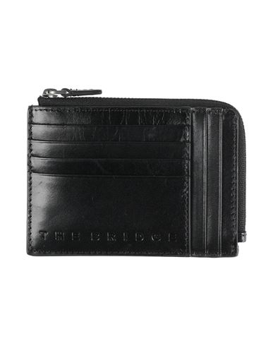 The Bridge Man Wallet Black Size - Leather