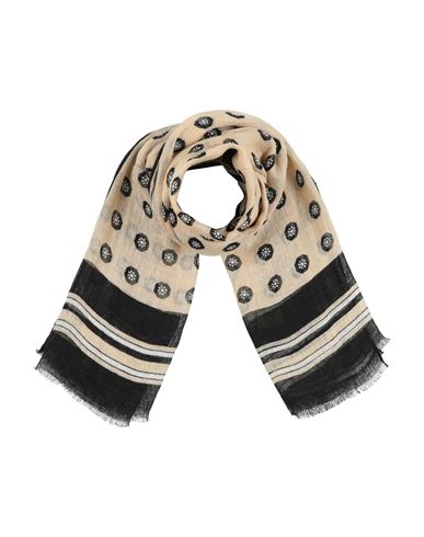 Camerucci Archivio Woman Scarf Beige Size - Linen In Sand