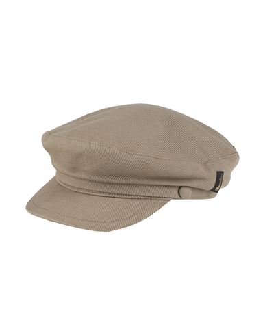 Borsalino Hat Khaki Size Xl Cotton, Linen In Sand