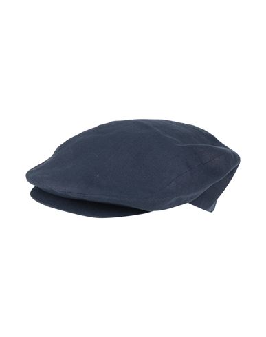 Borsalino Hat Navy Size 6 ⅞ Linen In Blue