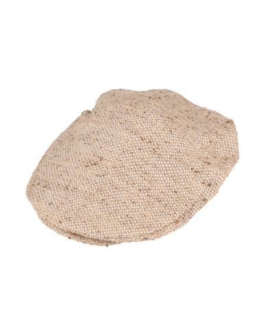 Borsalino Hat Sand Size 6 ⅛ Viscose, Linen, Silk