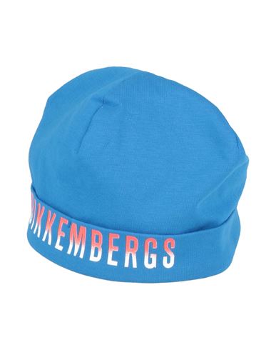 Bikkembergs Babies'  Newborn Boy Hat Blue Size 3 Cotton, Elastane