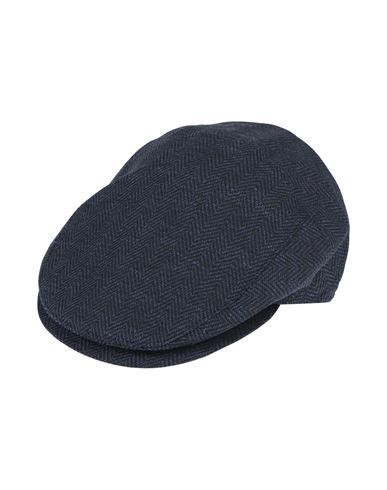 Borsalino Man Hat Midnight Blue Size M Cotton, Polyester
