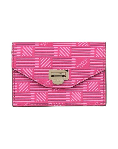 Tarjetero Mujer Fucsia -- Mujer
