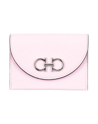Ferragamo 223 Woman Coin Purse Light Pink Size - Calfskin In Pink