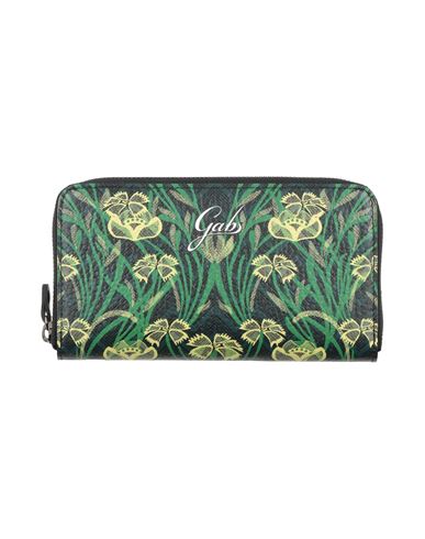 Gabs Woman Wallet Green Size - Calfskin
