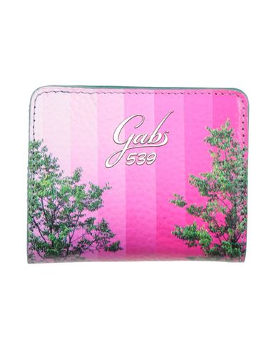 Gabs Woman Wallet Fuchsia Size - Calfskin In Pink