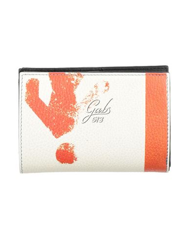 Gabs Woman Wallet Off White Size - Calfskin
