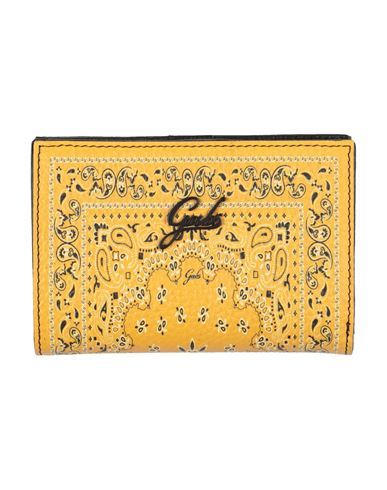 Gabs Woman Wallet Marigold Size - Calfskin In Yellow