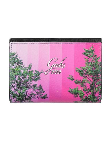 Gabs Woman Wallet Fuchsia Size - Calfskin In Pink