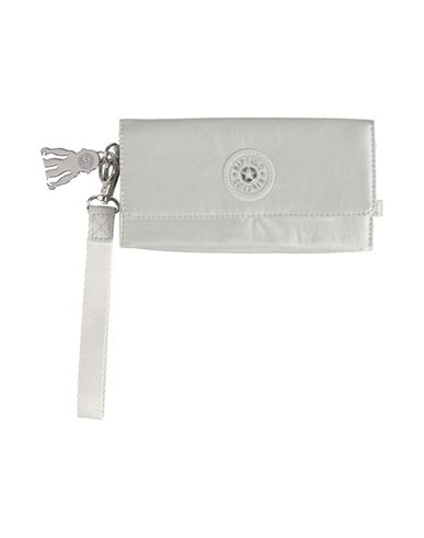 Kipling Woman Wallet Light Grey Size - Synthetic Fibers In Gray