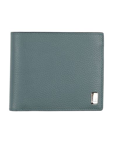 Dunhill Man Wallet Slate Blue Size - Leather