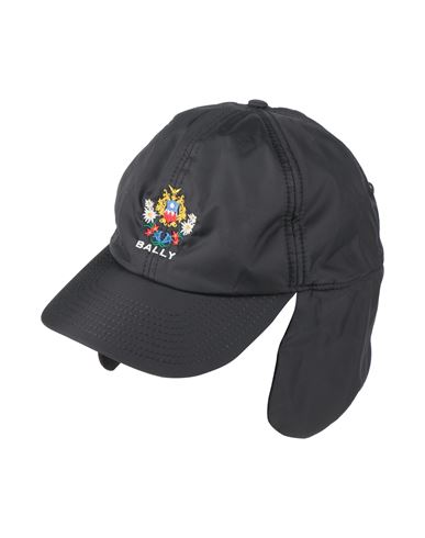 Bally Man Hat Black Size Onesize Recycled Polyamide