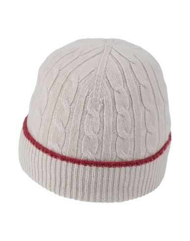 Eleventy Platinum Woman Hat Beige Size Onesize Cashmere In Gray