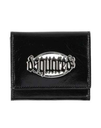 Dsquared2 Woman Wallet Black Size - Calfskin
