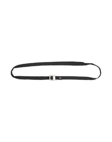 Masnada Woman Belt Black Size Onesize Cotton, Viscose, Metallic Fiber