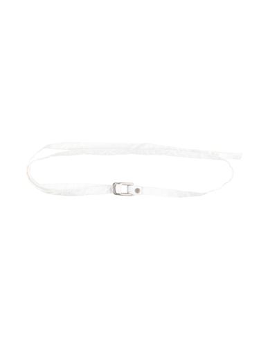 Masnada Woman Belt Off White Size Onesize Cotton, Linen, Elastane