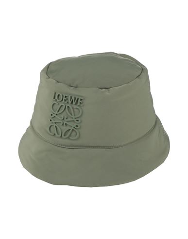 Loewe Woman Hat Military Green Size 7 ⅛ Polyester