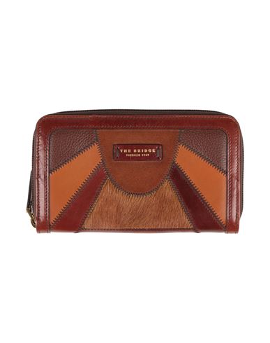The Bridge Woman Wallet Brown Size - Leather