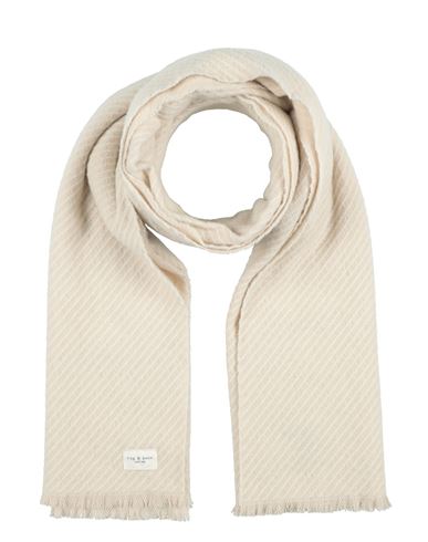 Rag & Bone Woman Scarf Beige Size - Recycled Wool, Wool In Sand