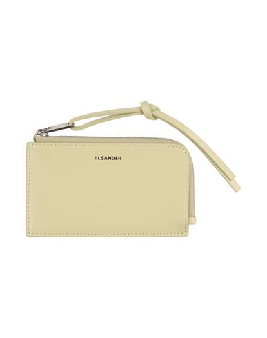 Jil Sander Man Cardholder Sage Green Size - Cow Leather