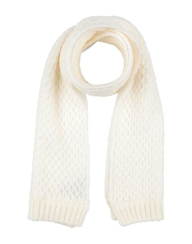 Moorer Woman Scarf Cream Size - Acrylic, Wool, Polyamide, Polyester In Neutral