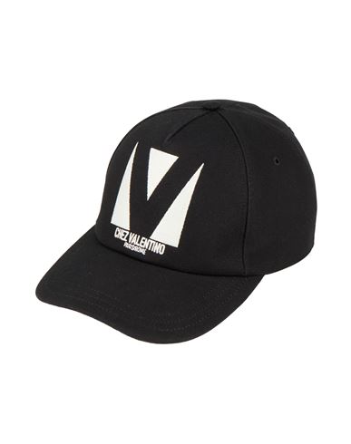 Valentino Garavani Woman Hat Black Size 7 ¼ Cotton