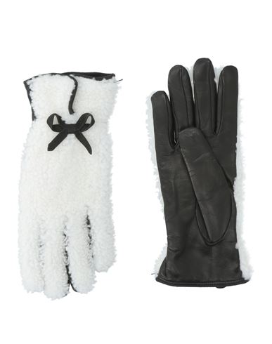 Handschuhe Damen Elfenbein M Damen