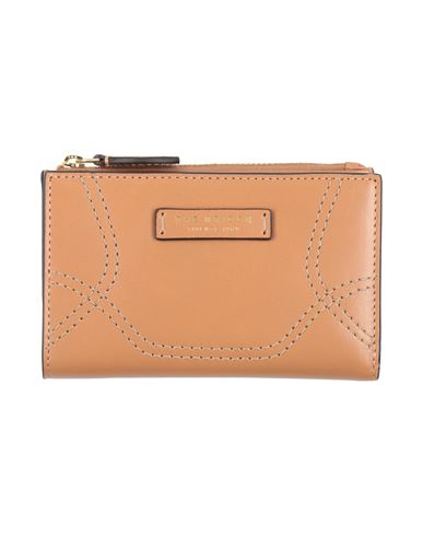 The Bridge Woman Wallet Camel Size - Cow Leather In Sand