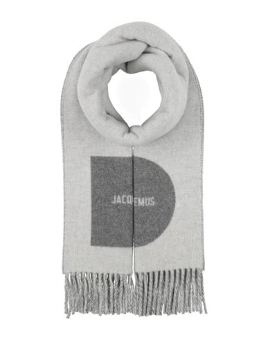 Jacquemus Woman Scarf Light Grey Size - Virgin Wool