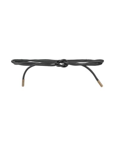 Federica Tosi Woman Belt Black Size Onesize Leather