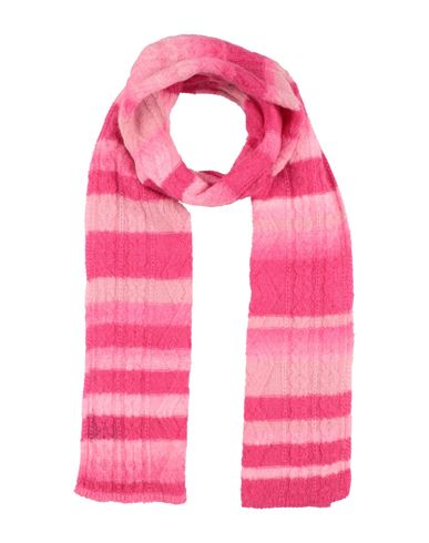 Missoni Woman Scarf Fuchsia Size - Mohair Wool, Alpaca Wool, Polyamide In Pink