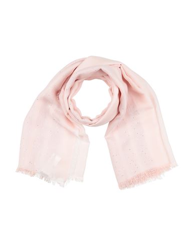 Peserico Woman Scarf Light Pink Size - Modal, Cotton, Polyester