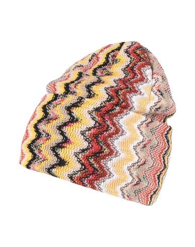 Missoni Woman Hat Rust Size Onesize Wool In Red