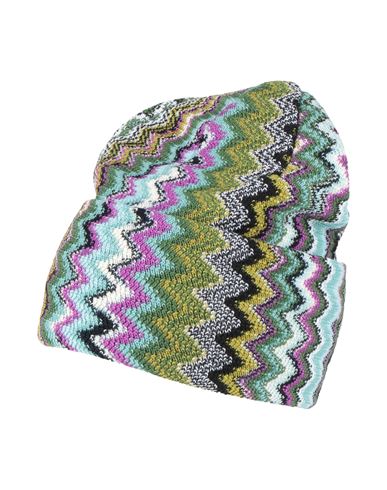 Missoni Woman Hat Green Size Onesize Wool