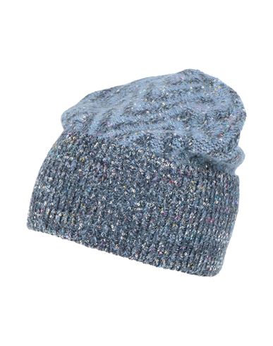 Missoni Woman Hat Light Blue Size Onesize Polyester, Wool, Acrylic, Polyamide, Viscose