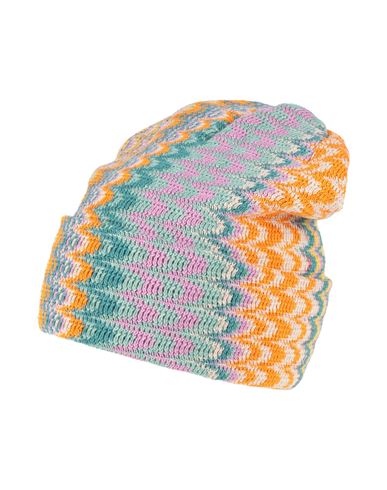 Missoni Woman Hat Orange Size Onesize Wool, Acrylic