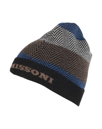 Missoni Woman Hat Khaki Size Onesize Wool In Beige