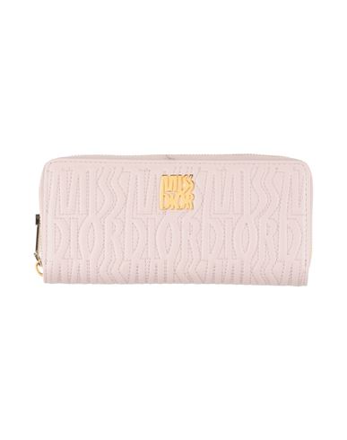 Dior Woman Wallet Antique Rose Size - Leather In Pink