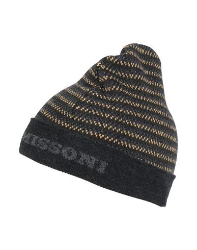 Missoni Woman Hat Charcoal Size Onesize Wool In Grey